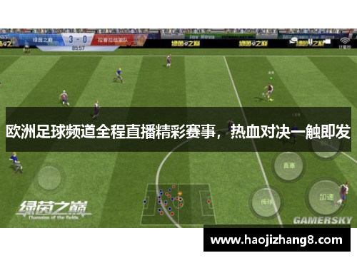 欧洲足球频道全程直播精彩赛事，热血对决一触即发